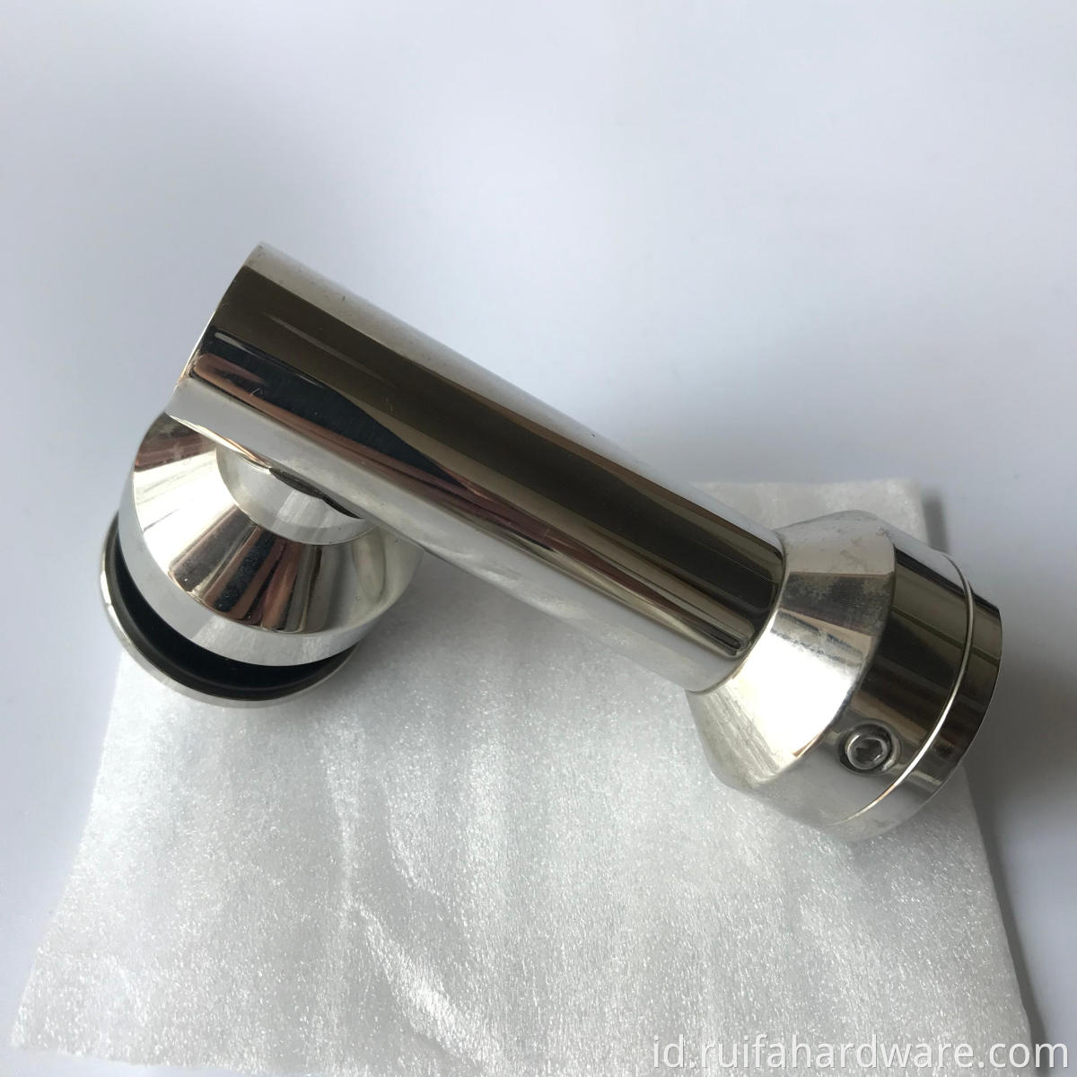 Konektor Dinding ke Kaca Kaca untuk Pintu Mandi (1) Wall to Glass Corner Connector for Shower Door (1)